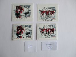 Voll Letzttagsstempel der Poststelle 2608 Courtelary