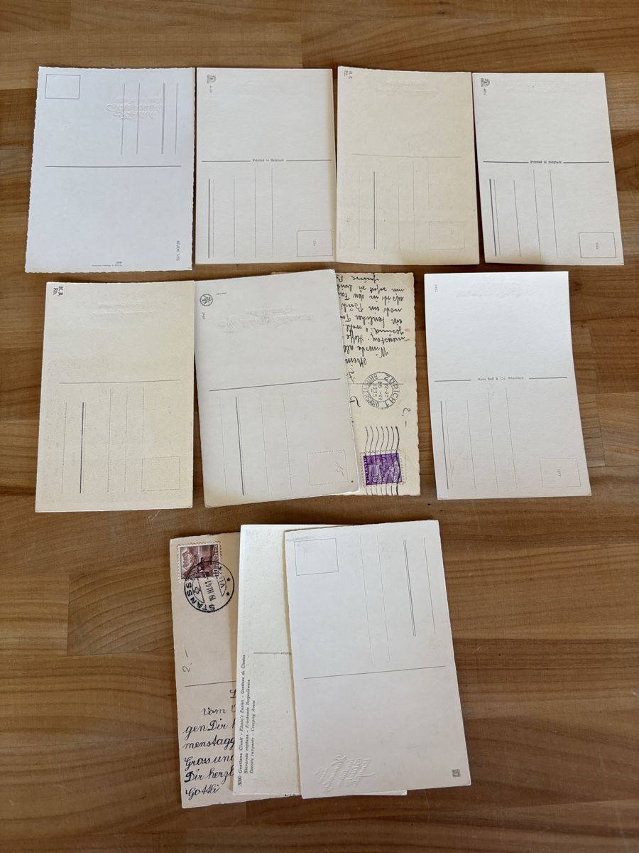 Cartoline postali: AK mit Namenstag Motiv – Usato da Rümlang venduto da Kartenpost1 1