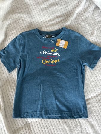 Sterneföifi T-Shirt "wenns mit mir ufnimsch… Gr 116