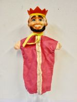 Vintage Handpuppe KÖNIG Kasperlitheater 70er/80er