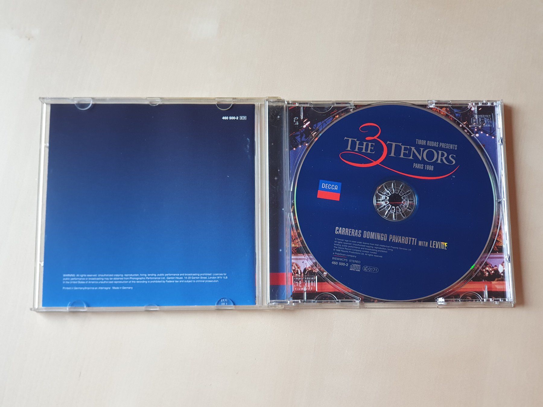 CDs: The 3 Tenors Paris 1998 – D'occasion à Stansstad par collectorsshop 2