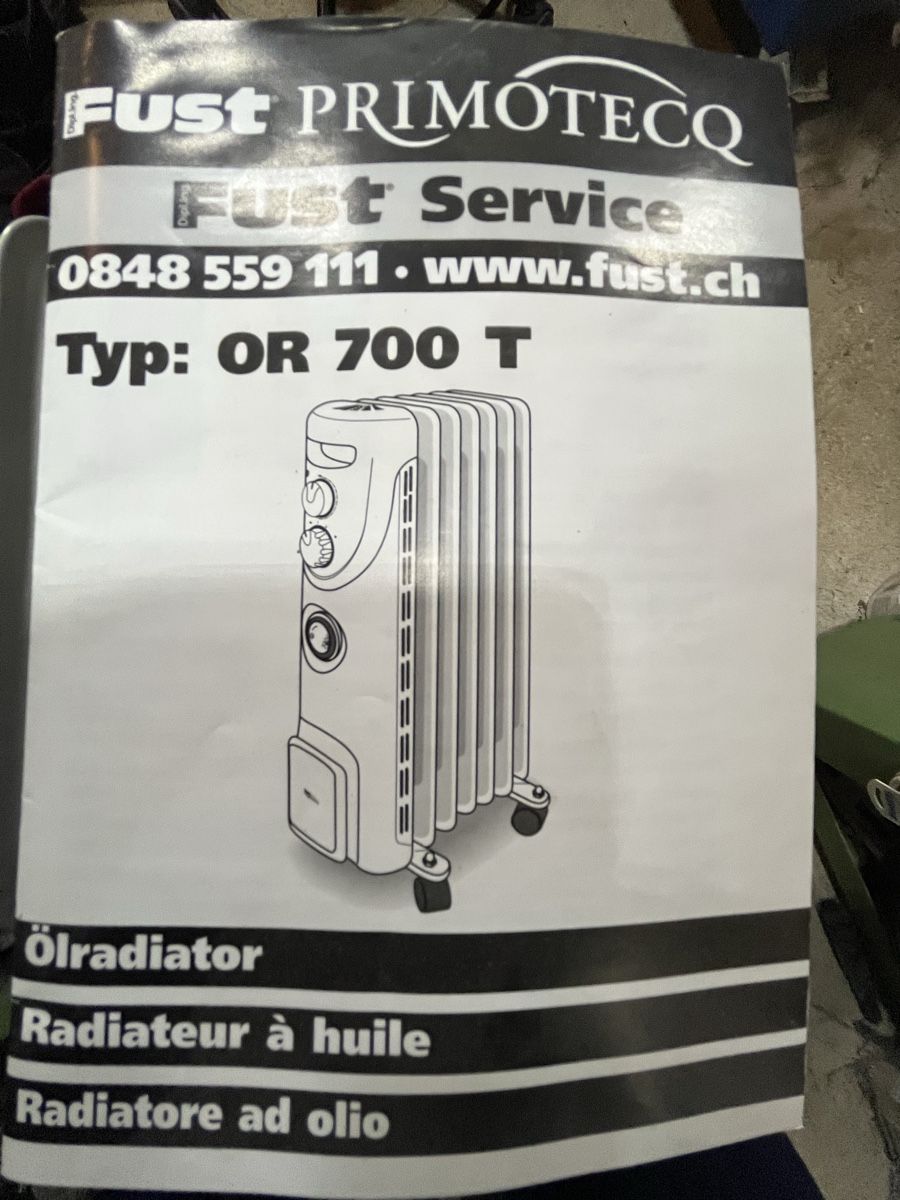 Radiateurs: Öl Radiator  – Neuf (Voir description) à Madetswil par Johnwood 4