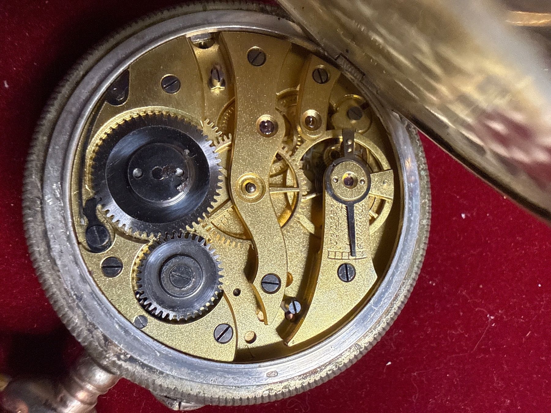 Orologi: Antike Taschenuhr echt Silber 51 mm – Usato da Pfeffingen venduto da Allhandelklgwatches 5