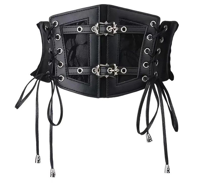 Cinture: Gothic Punk Spitze Elastischer Korsettgürtel – Nuovo e nell'imballaggio originale da Lausanne venduto da FASHION-WORLD-SHOP 6