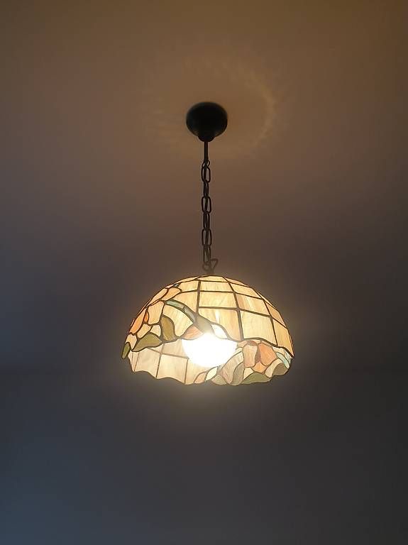 Lampade: Tiffanylampe aus Glas – Usato da Allschwil venduto da Sandyheart 3
