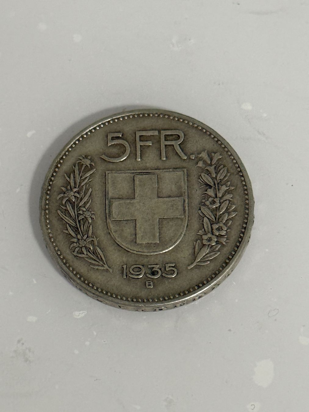 Tutti le monete: 5 Franken 1935  Silber – Usato da Wallisellen venduto da SWISS_SILVER1