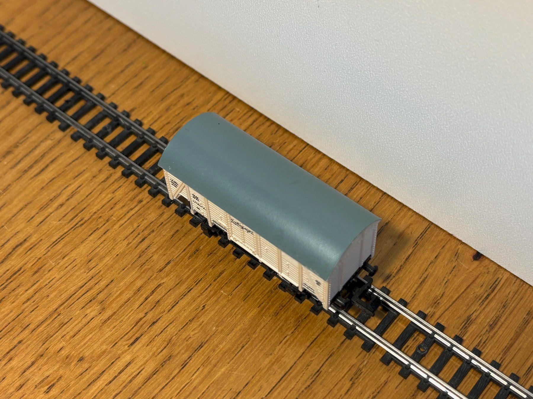 Modellini di ferrovie: *e574 Geprüft: Güterwagen (Spur N) – Usato da Birsfelden venduto da Birs_25 3