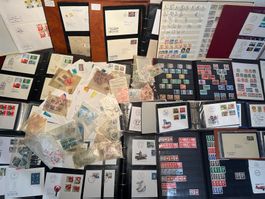 Riesige Briefmarkensammlung Schweiz - Auflösung