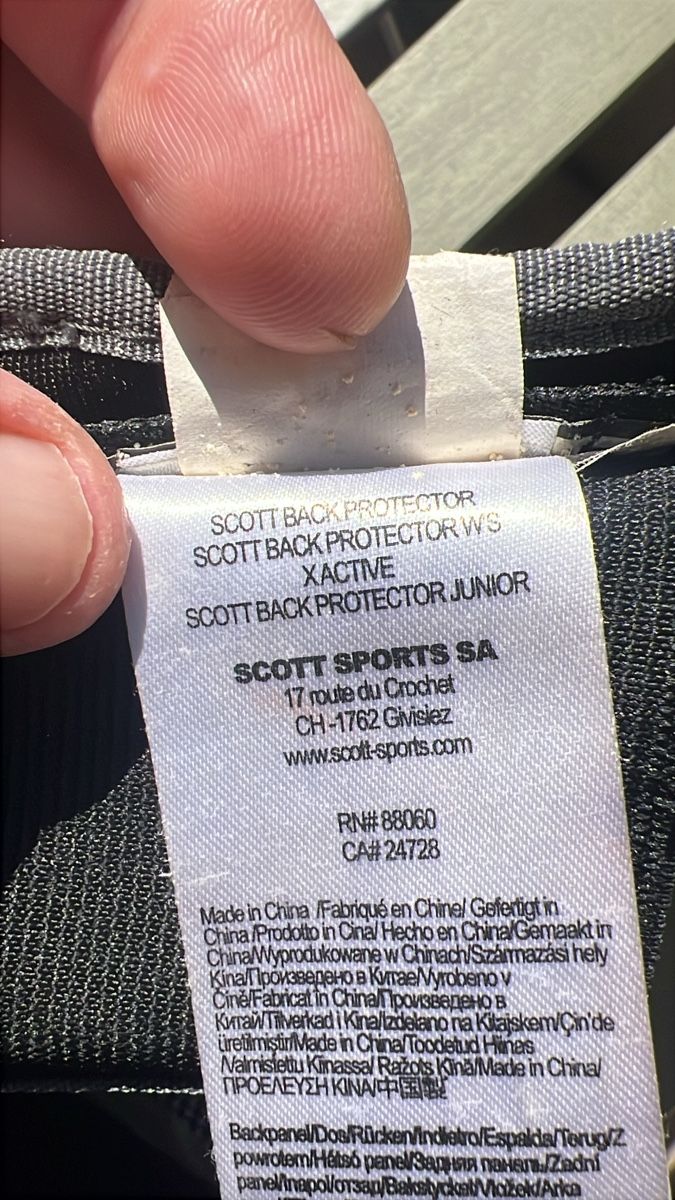 Protezioni & Imbottiture: Scott paraschiena moto e sci – Usato da Zürich venduto da cor_t8qn 3