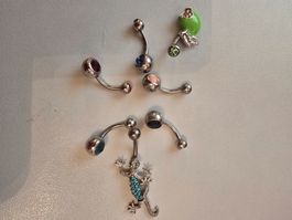 Baucnabelpiercings