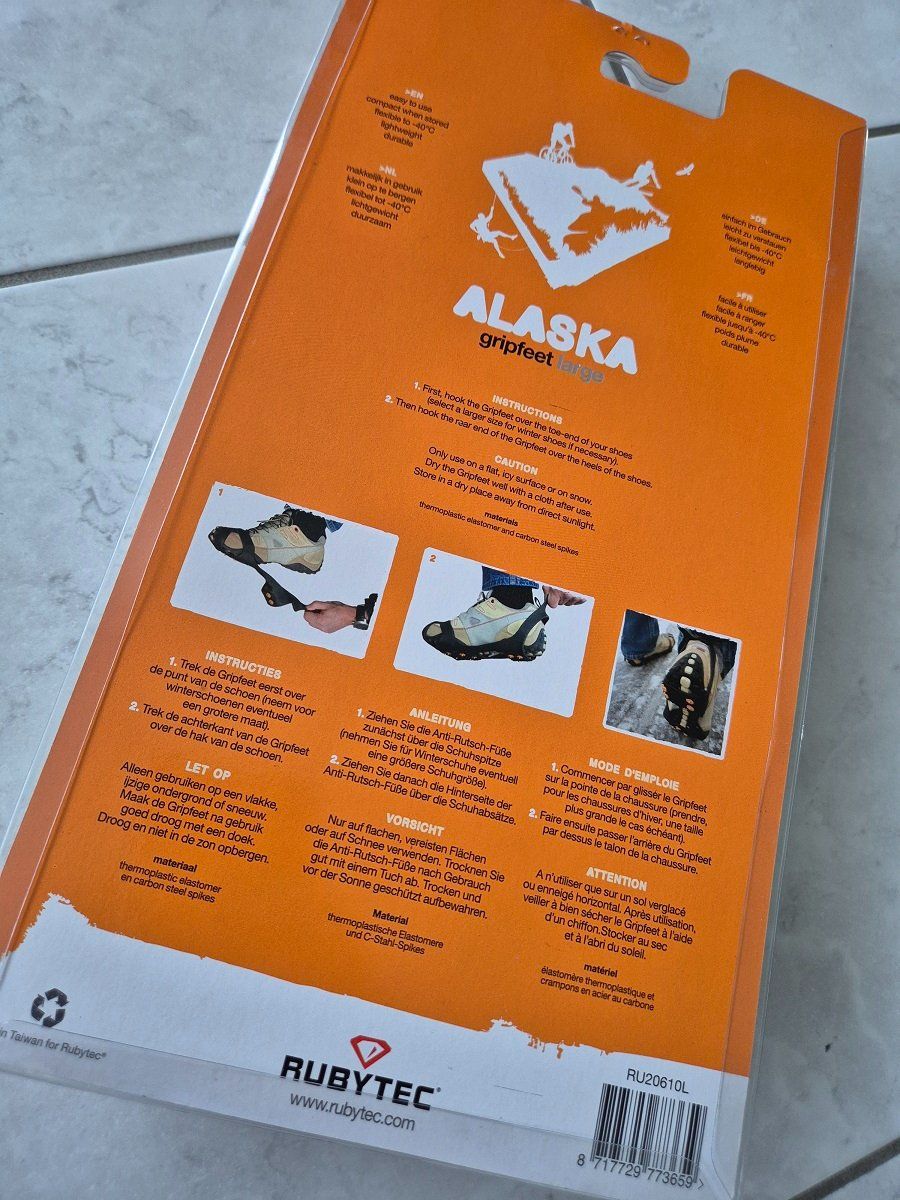 Sattel & Sattelzubehör: Rubytec Alaska Gripfeed, Grösse L (﻿Schuhspikes) – Neu und originalverpackt aus Thun von Sheepli 1