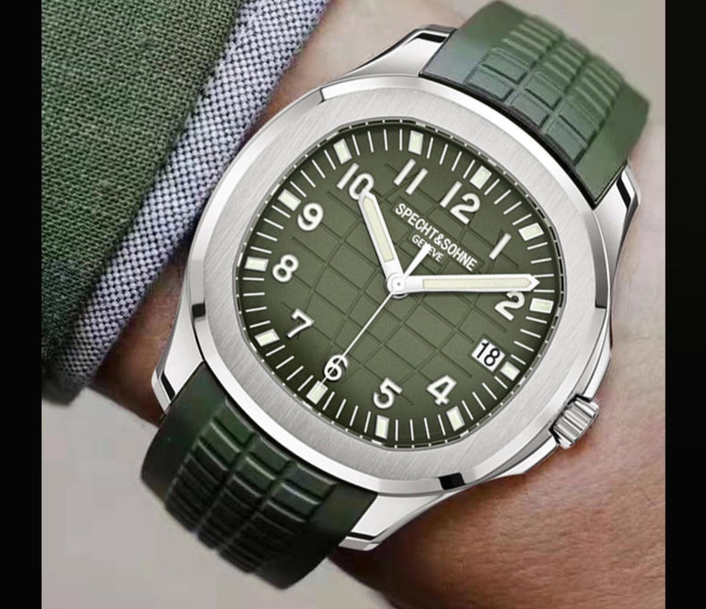 Uhren: Specht & Söhne Geneve automatik Uhr – Neu (gemäss Beschreibung) aus Suhr von ChronixChronometer 7