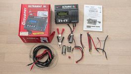 Graupner Ultramat 16S Ladegerät mit Zubehör, neuwertig