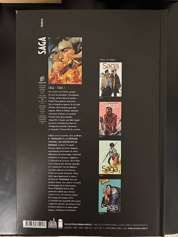 Fumetti: Saga - Comics en Français Tome 1- 5 – Usato da Granges VS venduto da Glokta 3