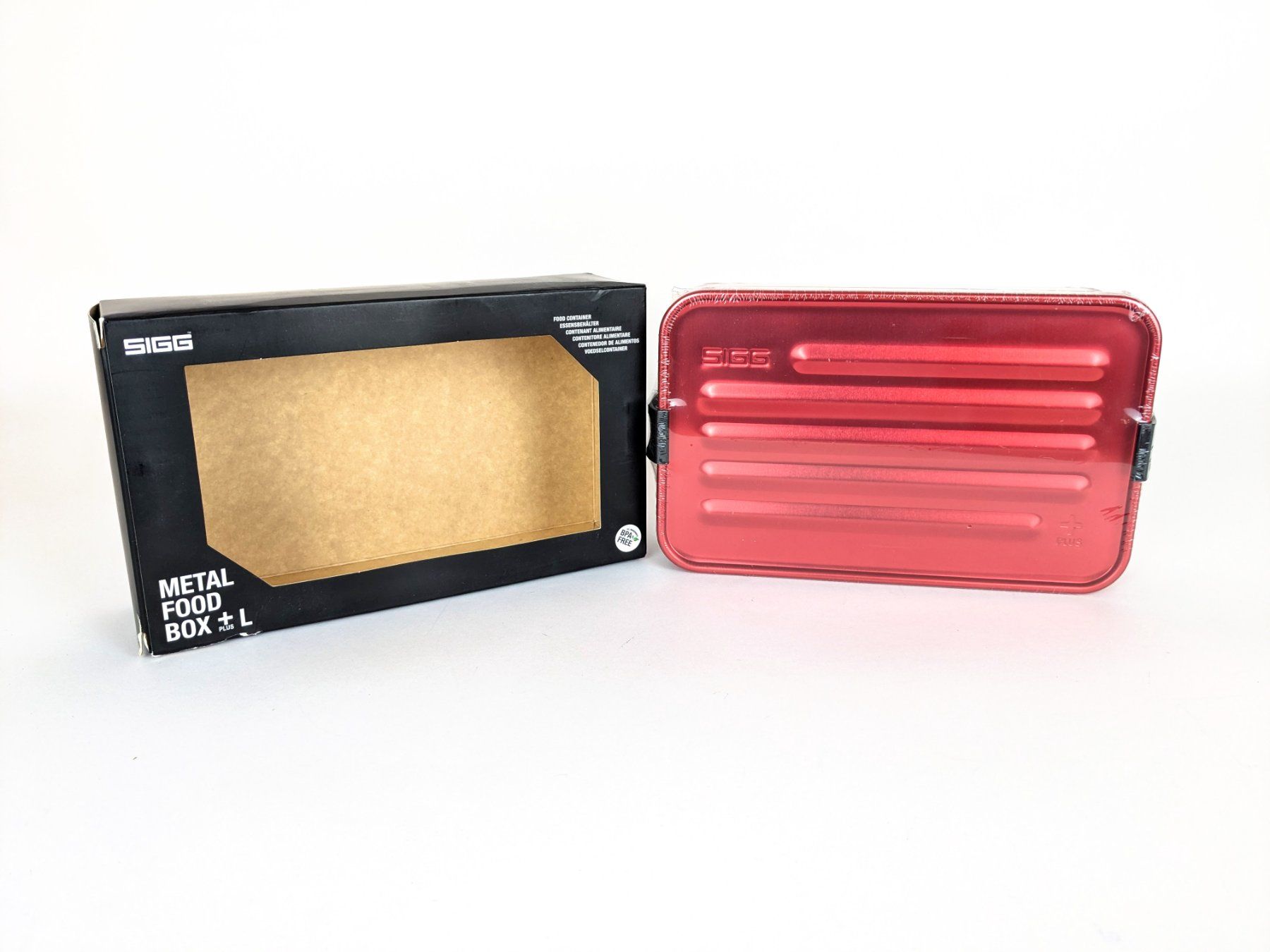 Sigg Contenitori & Simili: SIGG Metall Food Box + L – Nuovo (secondo la descrizione) da Thun venduto da Restwert_Thun 1