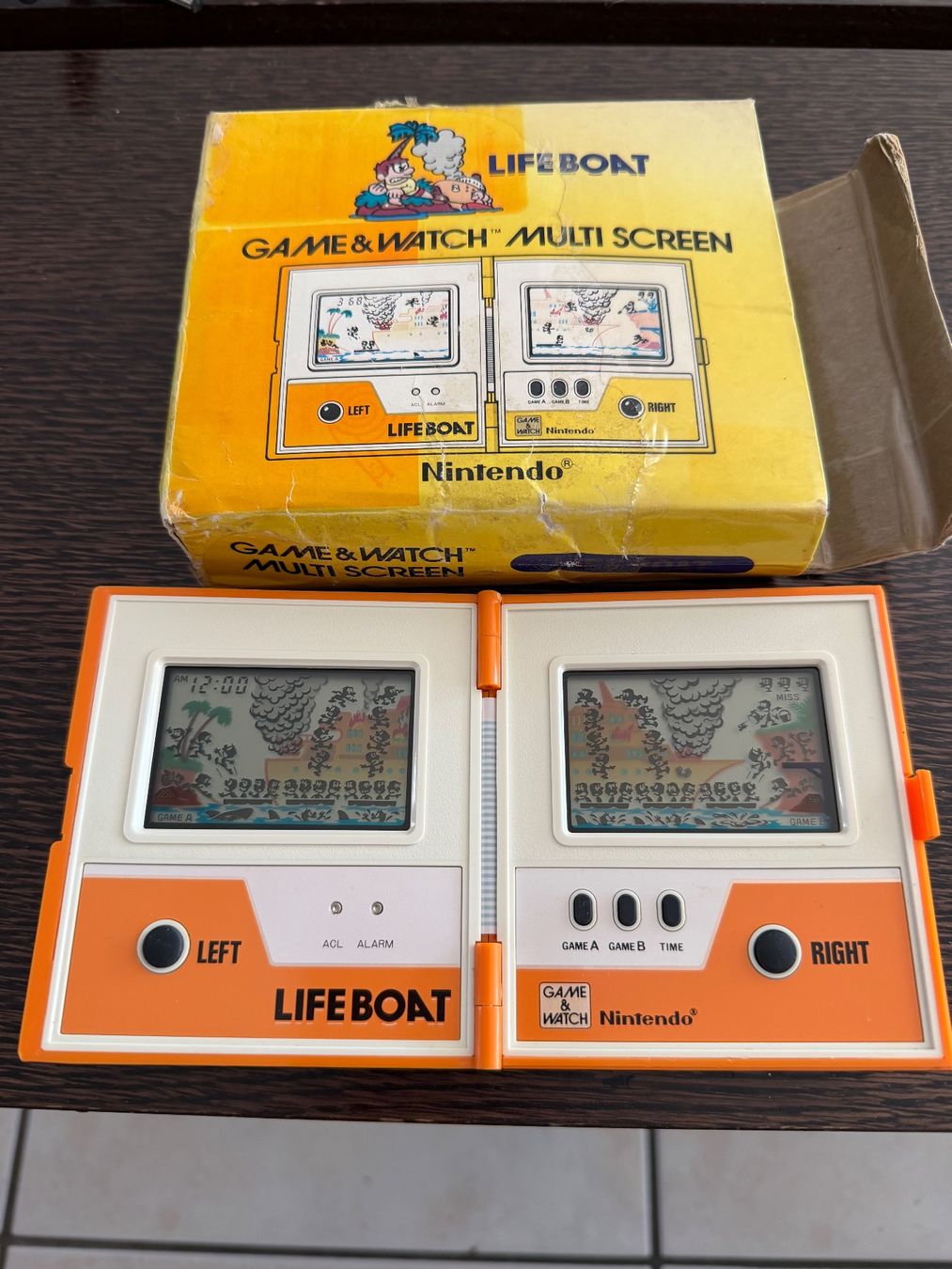 game&watch Console: Nintendo Game & Watch Multi Screen Life Boat – Usato da Villars-sur-Glane venduto da Dam0