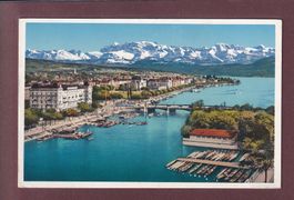 ZÜRICH - Quaibrücke - Utoquai - 1938