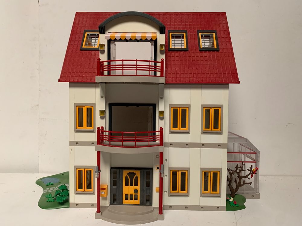 Playmobil Haus Wohnhaus Stadthaus Villa mit Wintergarten Kaufen auf
