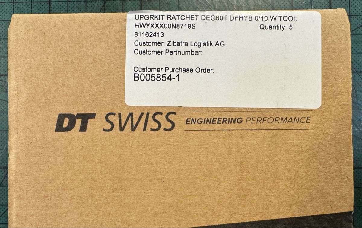 Pezzi di ricambio: DT Swiss – Nuovo e nell'imballaggio originale da Birmensdorf/ ZH venduto da Mschall 1