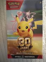 Pokemon Sammelkarten 30 Jahre Boosterbundle 6 Packs neu