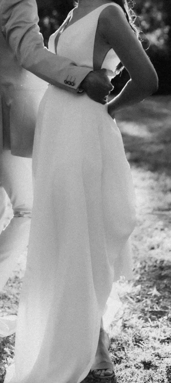 Vestiti: Secondhand Brautkleid Bianco Evento "Gobi", Grösse 38 – Usato da Brunnen venduto da Herzig-Brautmode 3