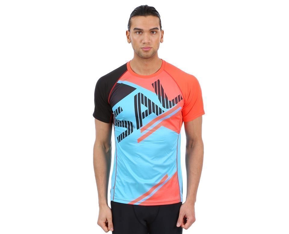T-shirt: Salming Bold Print Tee Shirt Gr. S – Nuovo e nell'imballaggio originale da Spreitenbach venduto da Opfikoner1