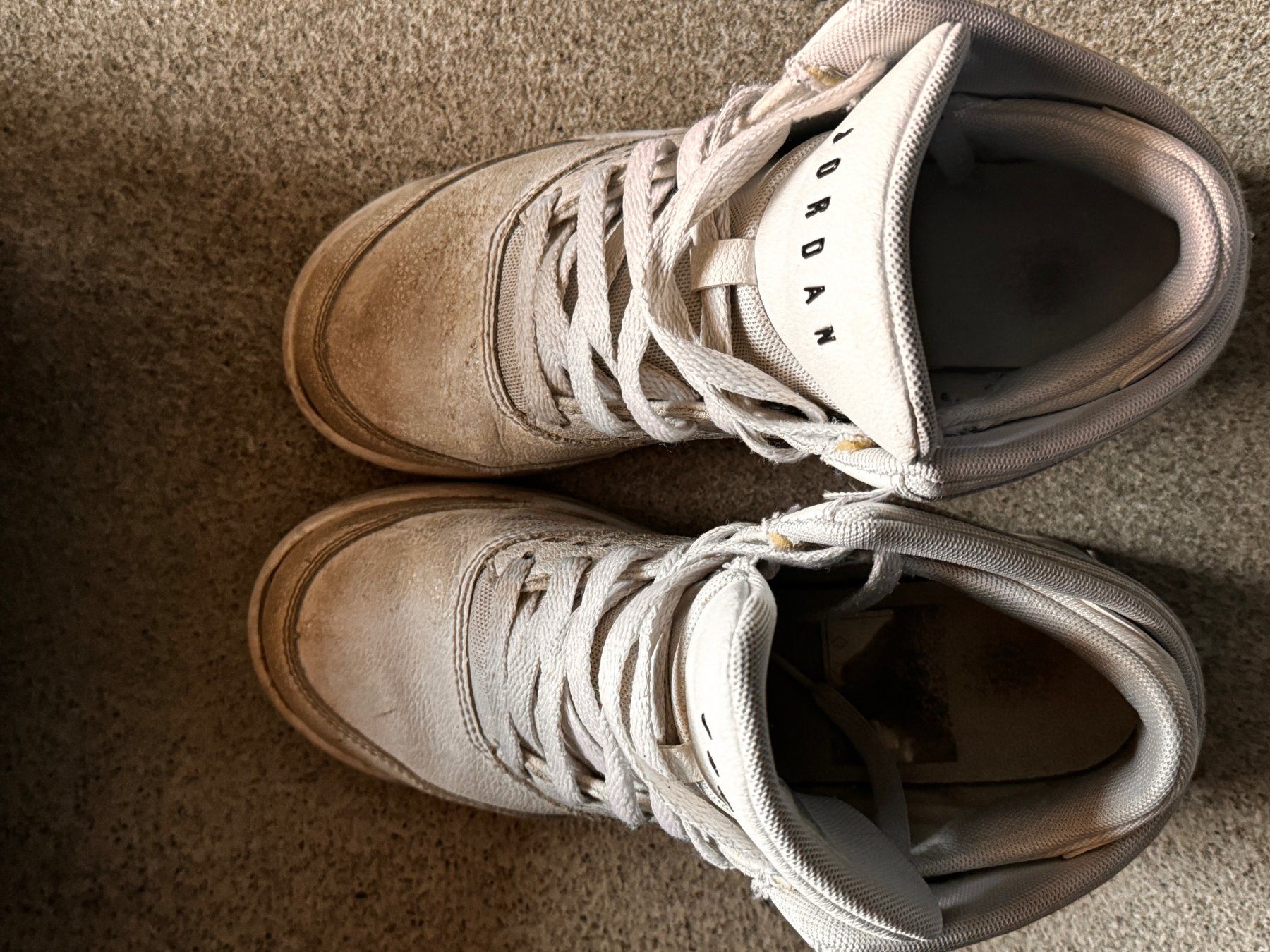 Jordan Herrenschuhe: Nike Jordan Schuhe, weiss, 37.5 – Gebraucht aus Baar von qsi2005 8