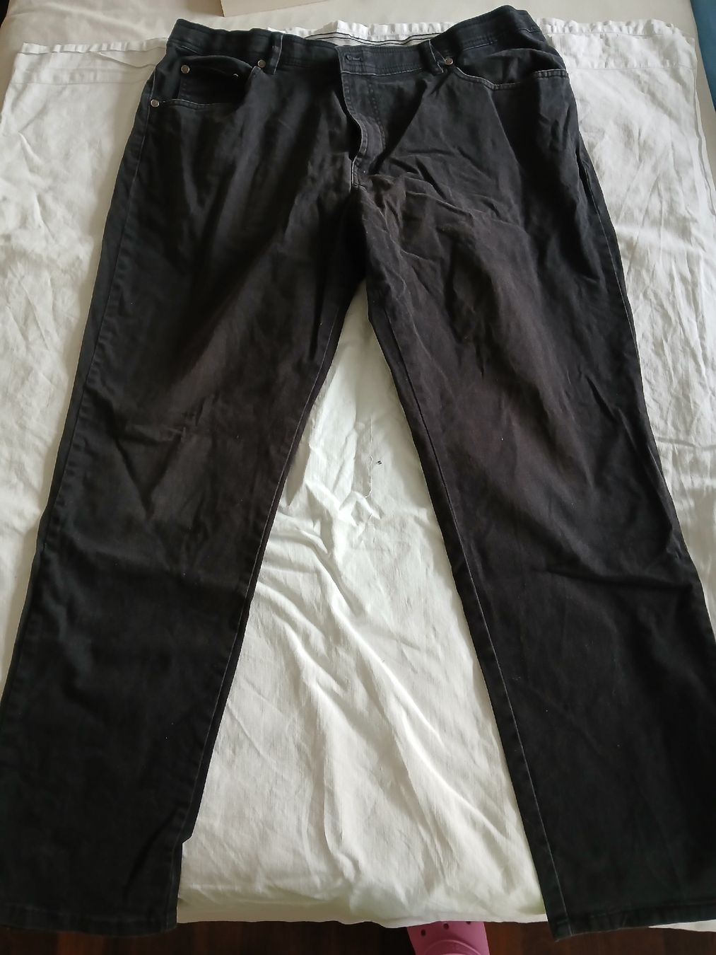 Jeans: Herren Jeans Hosen 40/30 dunkles Grau – Usato da Dübendorf venduto da rol_fm6d