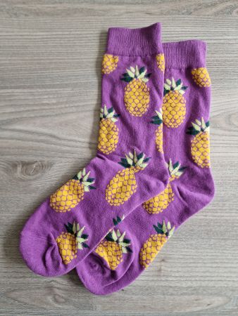 Socken Ananas