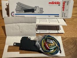 Märklin 74490, elektrischer Weichenantrieb, C-Gleis, OVP
