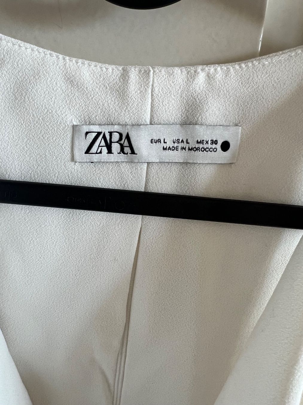 Zara Blusen: Zara Crop Bluse mit Wasserfallausschnitt / Grösse L – Neu (gemäss Beschreibung) aus Effretikon von YaMn 3