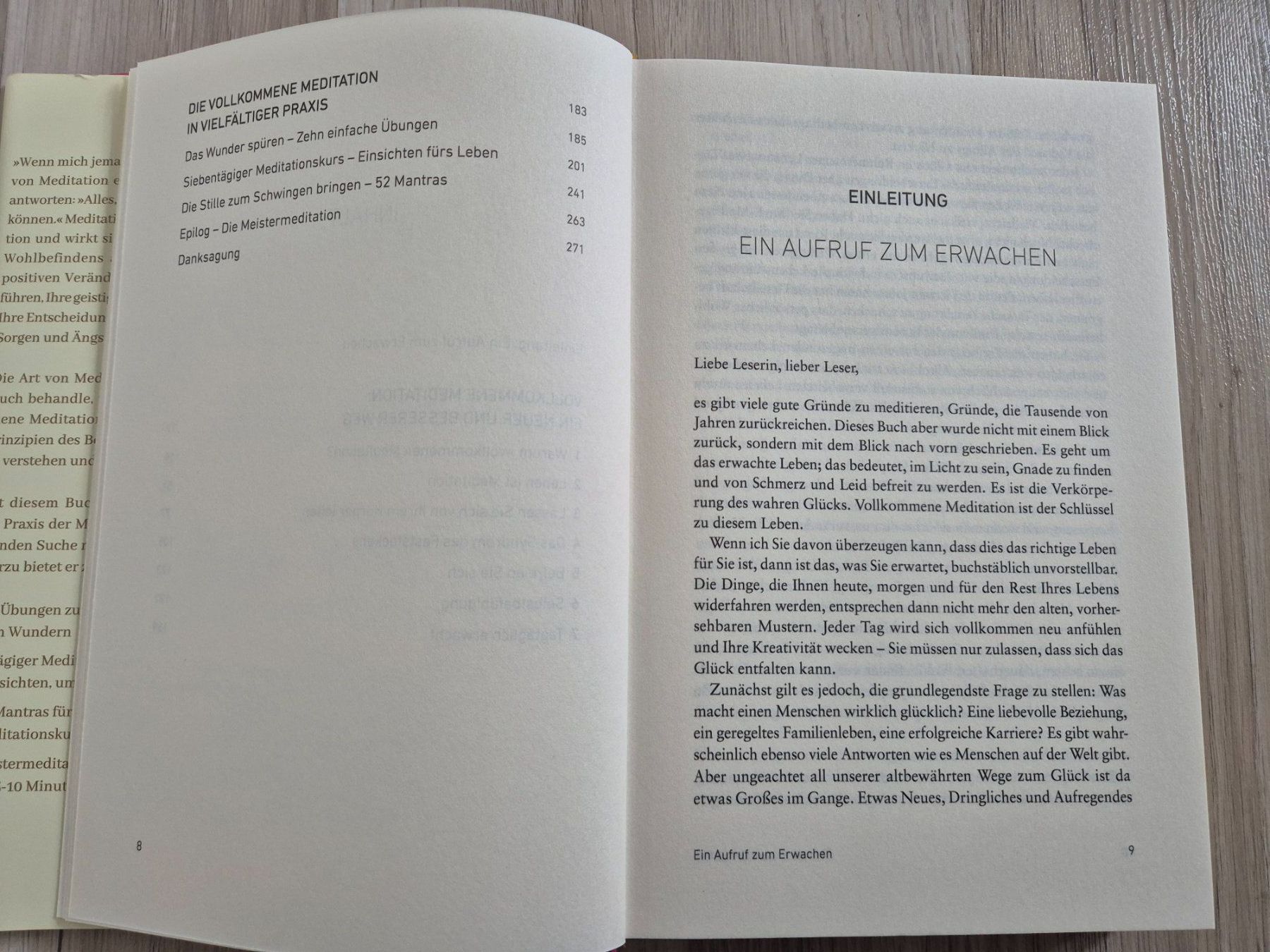 Bücher: Vollkommene Meditation von Deepak Chopra – Gebraucht aus Abtwil SG von Delfine5 4