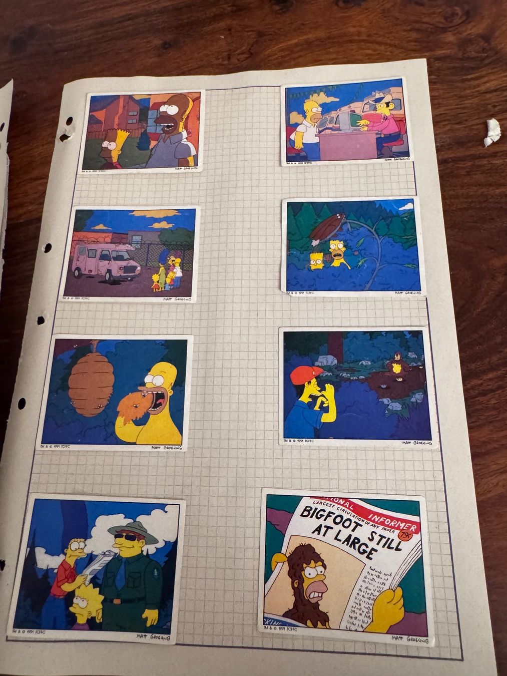 Panini Carte collezionabili: Panini The Simpsons Sticker Set 1991 – Usato da Zürich venduto da 2013tg 5