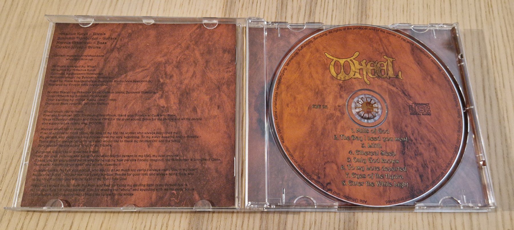 CD: Wheel – Wheel (CD) – Usato da Luzern venduto da Belethors_GenGoods 1