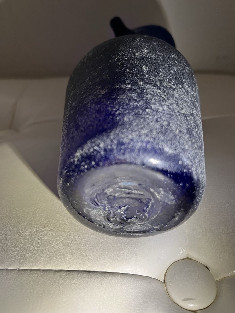 Vasi & Recipienti: Lafiore Scavo Vase Azurblau – Nuovo (secondo la descrizione) da Männedorf venduto da Maru83 4