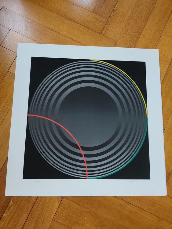 Grafica & Litografie: Lithographies design Friedrich Geiler – Usato da Montreux venduto da LeVintage33 1