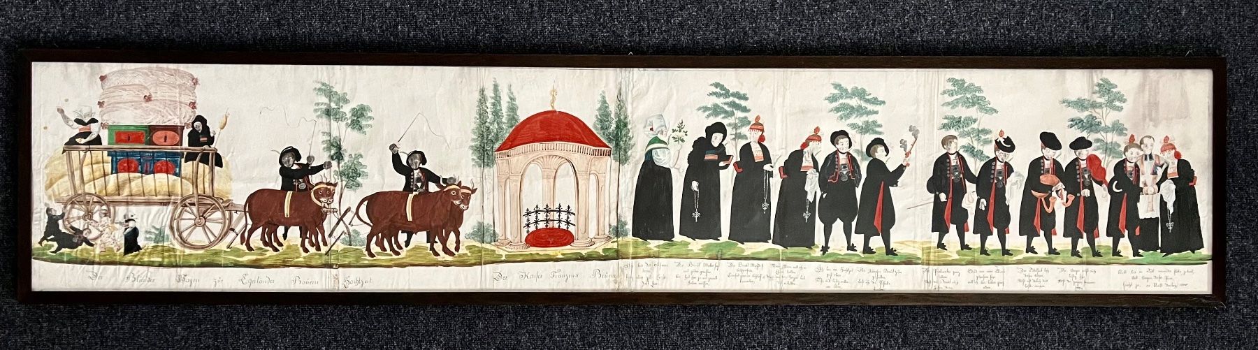 Tableaux: Gemälde Egerländer Bauernhochzeit – D'occasion à Kriens par Bangkapi