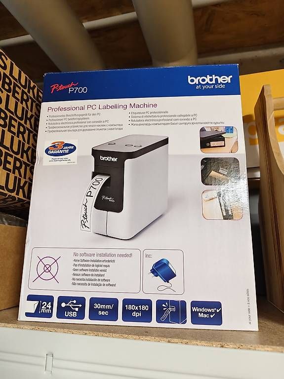 Brother Stampanti: Brother P-touch P700 Etikettendrucker – Nuovo (secondo la descrizione) da Düdingen venduto da Yvu2k