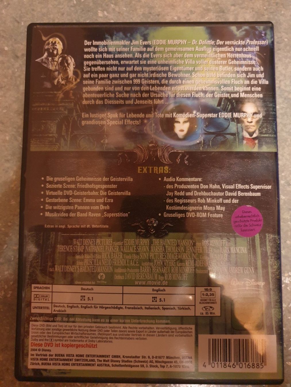 Tutti i DVDs: Die Geistervilla – Usato da Rothenthurm venduto da Lord-Ren 1