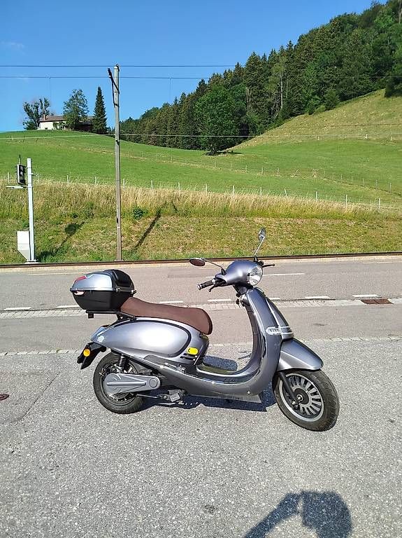 Strada: Occasion Elektro E- Roller ET4000 JS2 EFO silber – Usato da Gais venduto da MAX-Anhaenger 7