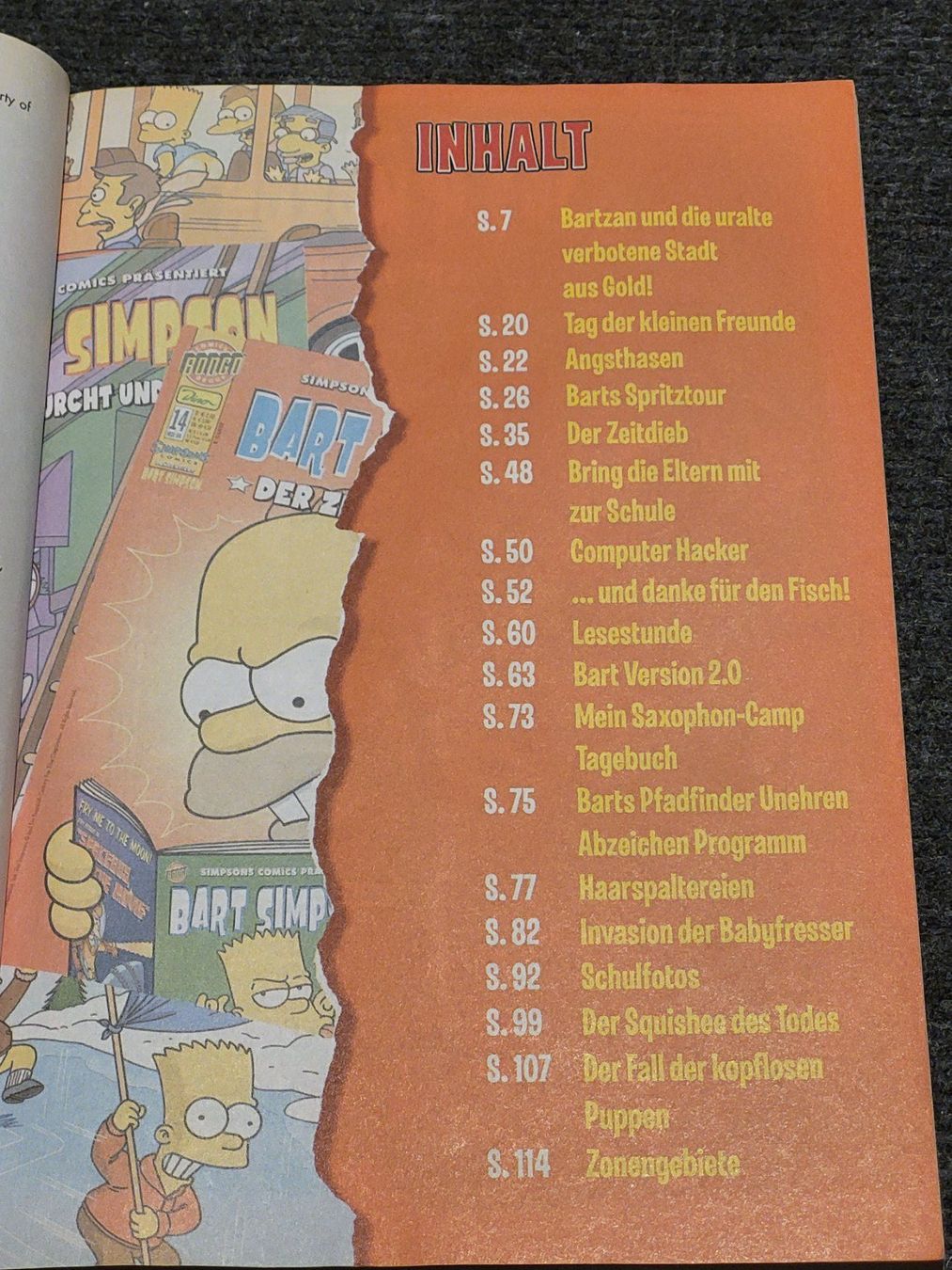 Comics: Das echt starke Bart Simpson Buch – Gebraucht aus Uster von gurust 2