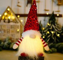 Weihnachts Puppe Elf mit LED-Licht