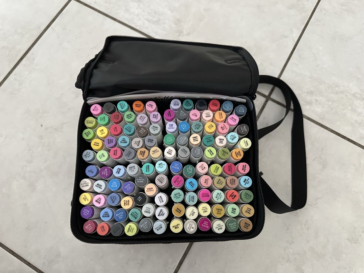 Penna & Evidenziatori: Ohuhu Alkoholmarker Honolulu B | 120 Farben – Nuovo (secondo la descrizione) da Beinwil am See venduto da sch_8l29 2