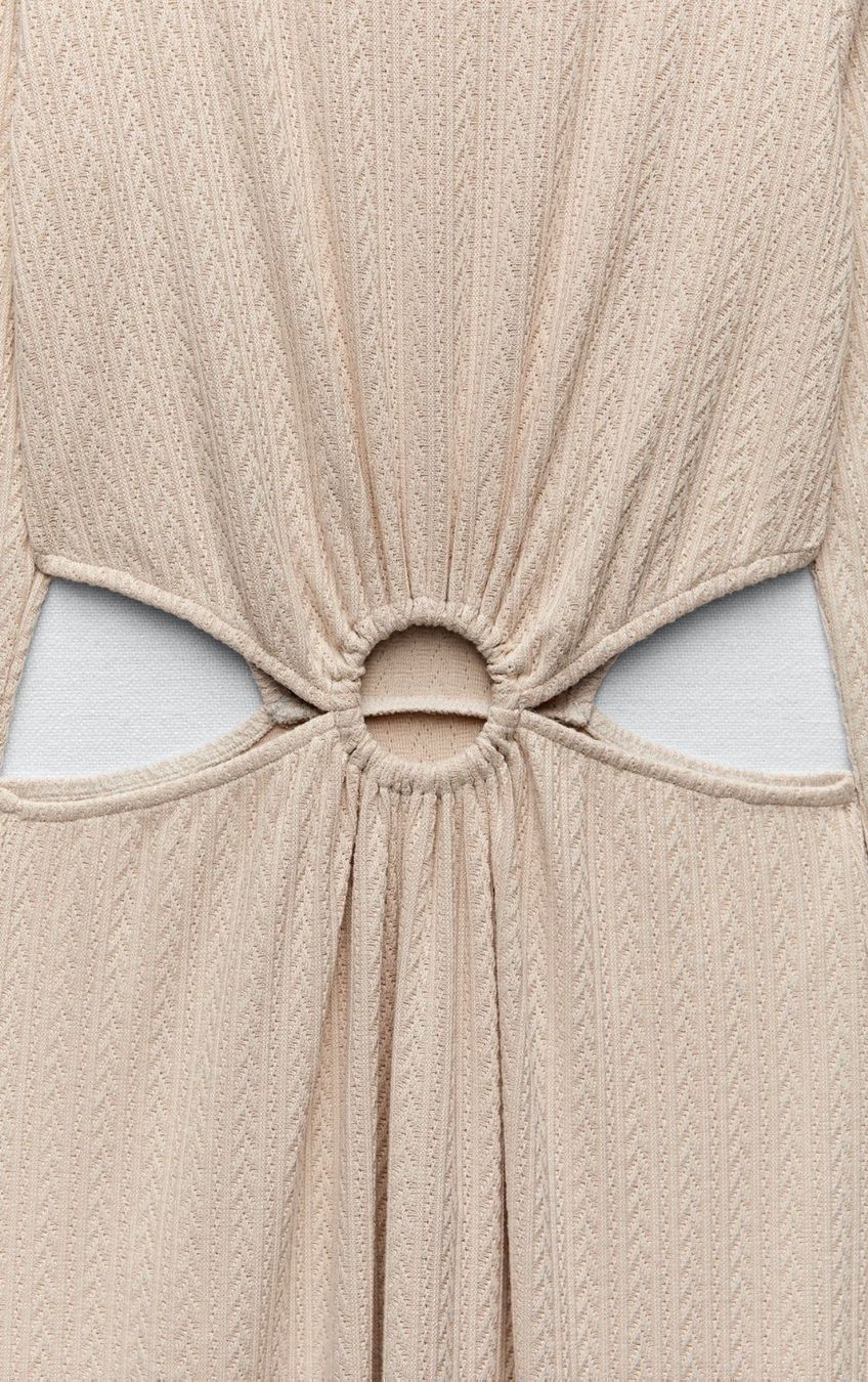 Zara Vestiti: Zara Kleid mit Cut-outs – Usato da Wallisellen venduto da preloved.fastfashion 2
