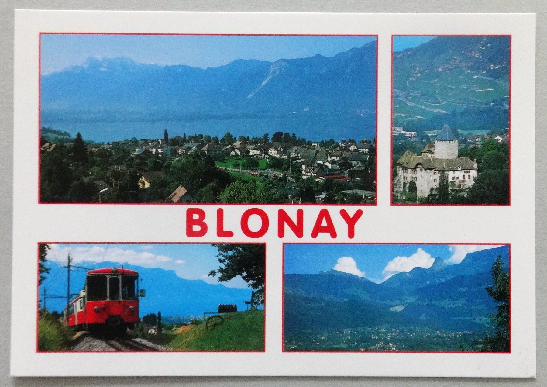 Ansichtskarten: Blonay – Gebraucht aus Fétigny von Billy2miny