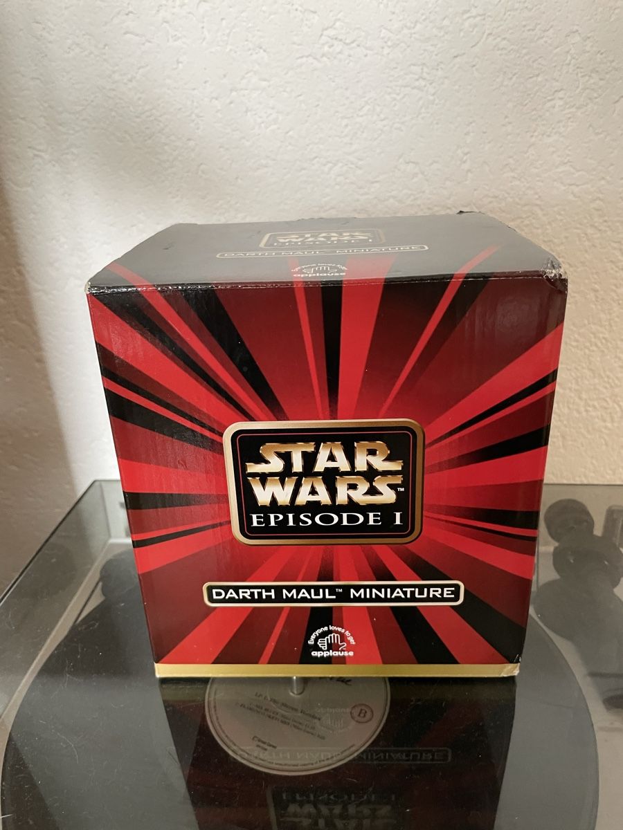 Star Wars Statuette: STAR WARS - DARTH MAUL - 22 cm collector's edition – Usato da Giebenach venduto da YWadl 1