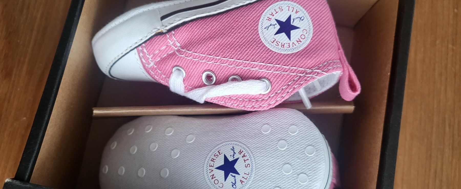 Converse Scarpe per ragazze: Baskets Converse rose neuf taille 17 – Nuovo e nell'imballaggio originale da Granges-Paccot venduto da Cecile76 1