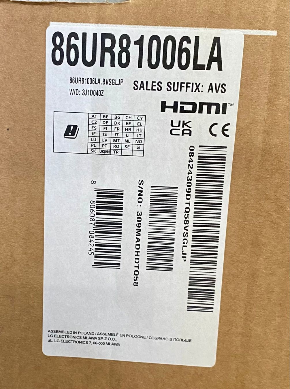 LG Televisori: LG 86UR81006LA – Nuovo (secondo la descrizione) da Bex venduto da 1_style 1
