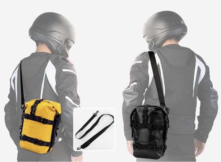 Borse: Multifunktionale Wasserdichte Motorrad-Seitentasche 8L – Nuovo e nell'imballaggio originale da Châtelaine venduto da topshop.switzerland 9