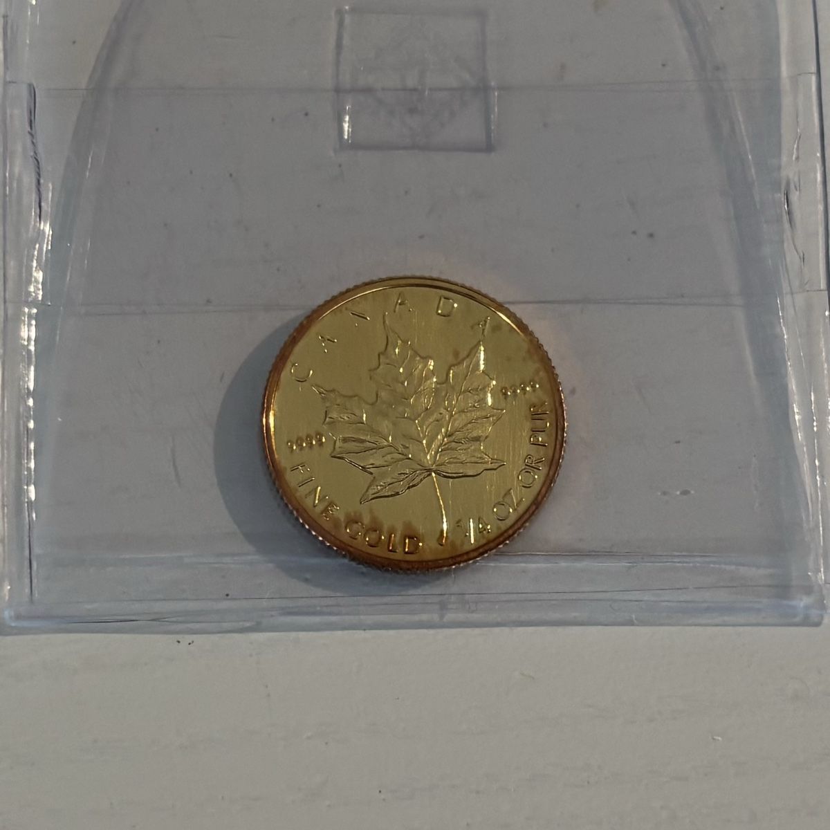 Tutti le monete: 1/4 Unze Gold, Maple Leaf, Kanada, 1990 – Usato da Therwil venduto da Proxima_Centauri